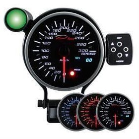 Zegar 95mm Prędkościomierz Depo PK Dual