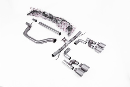 Wydech do Volkswagen Golf MK8 GTi ( styl wydechu jak w Golfie R - 245ps, tylko modele z OPF/GPF ) 2020 - 2025 Milltek Sport