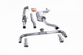 Układ wydechowy z katalizatorem sportowym Volkswagen Golf MK6 GTi 2.0 TSI 210 KM 2009 - 2013 Milltek Sport