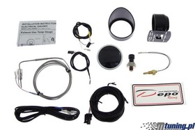 Zegar 60mm 4w1 Temperatura Spalin/Volt/Ciśnienie Oleju/Temperatura Depo WA