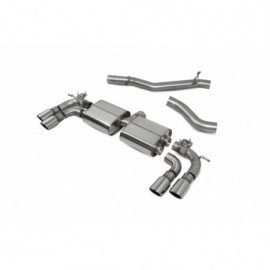 CatBack Volkswagen Golf R MK7.5 (facelift, GPF i bez GPF) niewyciszony z zaworami elektronicznymi