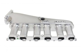 Intake Manifold Toyota Chaser Supra 1JZ with Throttle Body and Fuel Rail Silver