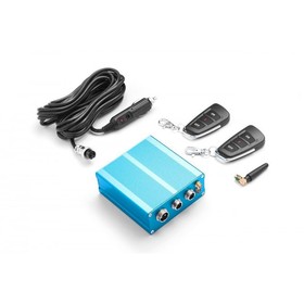 Transverse straight-through muffler with valve E600 63 mm