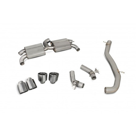 CatBack Audi TT S MK3 (bez GPF) niewyciszony z zaworami