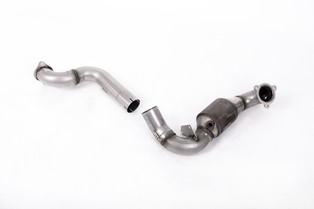 Large Bore Downpipe and Hi-Flow Sports Cat Mercedes A-Class A35 AMG 2.0 Turbo ( W177 Hatch Only OPF/GPF Models ) 2019 - 2025 Milltek Sport