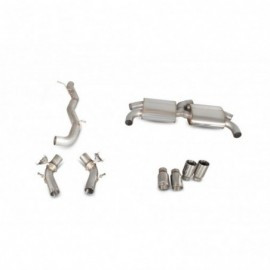 CatBack Audi SQ2 Non-resonated with Electronic Valves