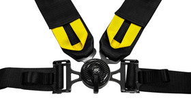 Pasy sportowe SLIDE V2 Quick carbon czarne 4p 3"