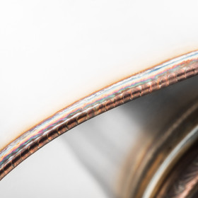 Rear Muffler for Chevrolet Corvette 5.7 V8 – Stainless Steel, Weld-On