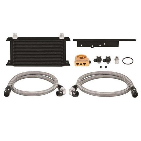 Oil cooler kit Nissan 350Z 2003-2009/Infiniti G35 Coupe 2003-2007 thermostatic black Mishimoto