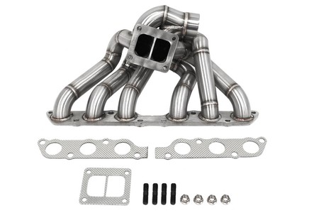 Exhaust manifold Toyota Supra 2JZ-GE T4 Twin Scroll equal length