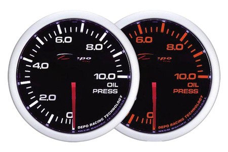 DEPO Gauge WA 60mm - Oil Pressure