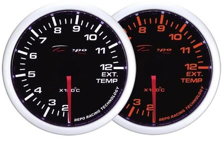 DEPO Gauge WA 60mm - Exhaust Temperature