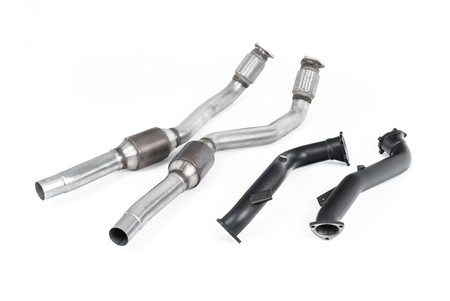 Large Bore Downpipes and Hi-Flow Sports Cats Audi S7 Sportback 4.0 TFSI Quattro S tronic 2012 - 2018 Milltek Sport