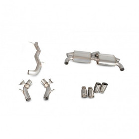 CatBack Audi SQ2 Non-resonated with Electronic Valves