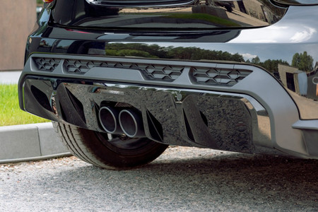 Catback MINI Cooper S F56 LCI JCW B48D końcówka 3