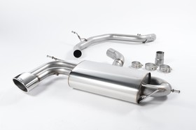 Cat-back Seat Leon Cupra 2.0T FSI 240PS 2006 - 2011 ( Louder ) Milltek Sport
