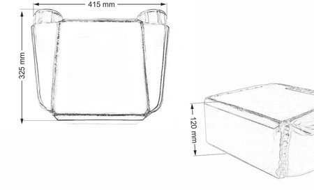 Intercooler wodny 250x220x115 35" 2x90st
