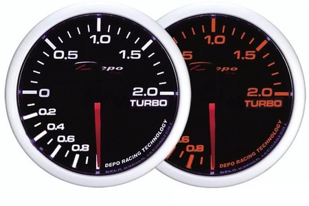 Gauge 60mm Turbo Electric 1-2 BAR Depo WA
