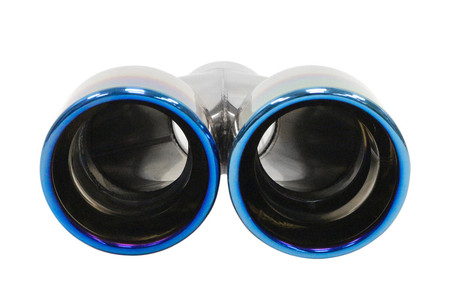 Końcówka tłumika 89×2 mm, wejście 60 mm – polerowana, Burn, lewa