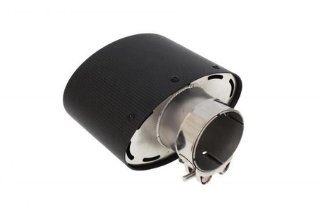 Exhaust tip 82×152 mm, inlet 60 mm – carbon