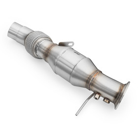 Downpipe BMW E90, E91, E92 335d M57N2 with muffler