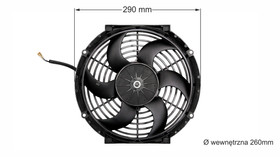 Wentylator 10" typ 2 tłoczący/ssący