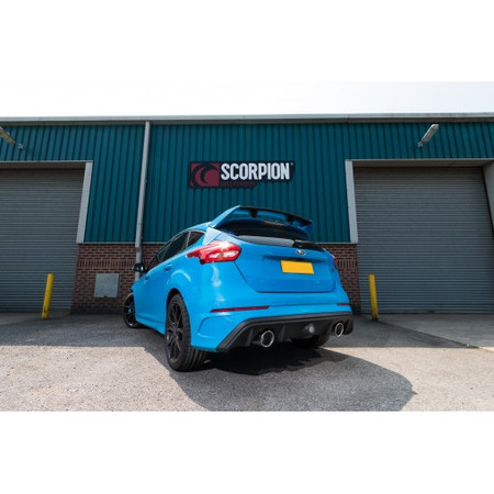 CatBack Ford Focus RS MK3 (bez GPF) z zaworem elektronicznym