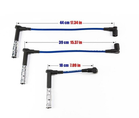 Przewody zapłonowe Mercedes C E G S SL 280 320 92-00 Czerwone