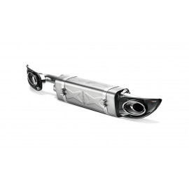 Porsche 911 Turbo/Turbo S (997 FL) Slip-On Line (Titanium) Akrapovic
