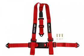 Racing seat belts SLIDE 3p 2" red 