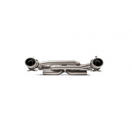 Porsche 911 Carrera /S/4/4S/Cabriolet (992)-OPF/GPF Slip-On Race Line (Titanium) Akrapovic