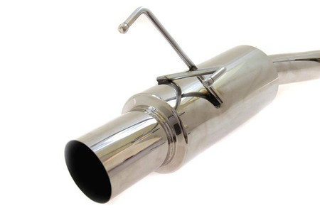 Nissan 200SX S13 Single (72/75 mm | 115 mm końcówka) Układ wydechowy Cat-Back