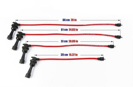 Ignition Leads Mitsubishi Eclipse II 4G63 4G63T 95-98 Blue