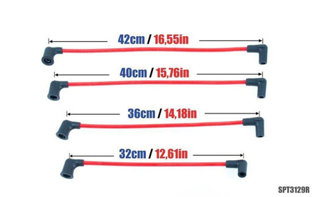 Ignition Leads Mazda RX8 1.3L 03-10 Red