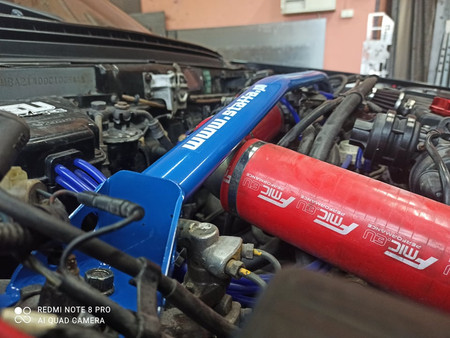 Strut Bar Honda Prelude II Black