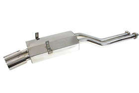 BMW E36 M3 (2x2" do 3" rury | 2x3" końcówki) Układ wydechowy Cat-Back