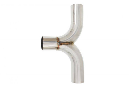 Exhaust Y-Pipe 180° 60/60mm 304SS