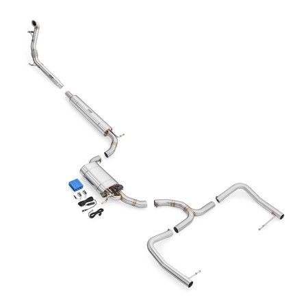 Complete dedicated exhaust system Skoda Octavia III RS 2.0 TSI