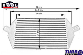 Intercooler Mitsubishi Lancer Evolution VII VIII IX 2.0T + Piping Kit