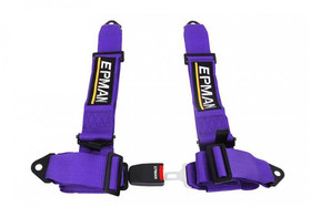 Sport Racing Harness 4-Point 3 Inch Purple – EPMAN