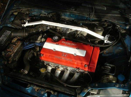 Strut Bar Honda CRX ED9 EE8 Civic IV Black