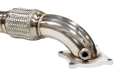 Downpipe Audi A3 8P TT 8J Seat Leon I Skoda Octavia Superb VW Golf V 2.0 TFSI FWD with Catalytic Converter