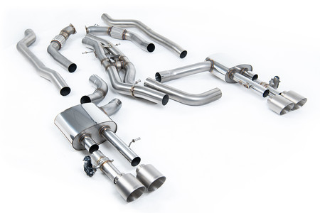 Particulate Filter-back Audi S8 D5 4.0 TFSI V8 Saloon / Sedan ( OPF/GPF UK/Euro Models ) 2020 - 2025 ( Louder ) Milltek Sport
