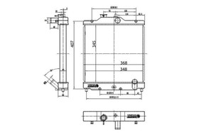 Performance Radiator Honda Civic 1992-2000