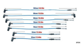 Ignition Leads Mercedes 190E E G S SL 300 85-94 Blue