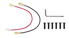 SLIDE steering wheel 350 mm suede black - white hydrographic - sport, 90 mm offset 