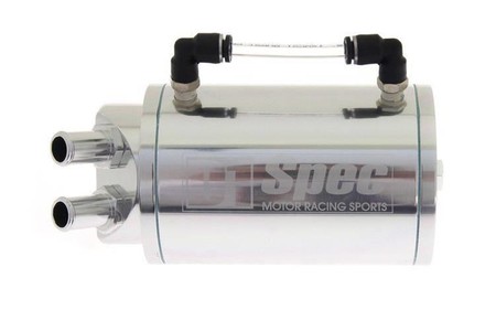 Oil Catch Tank 9mm Srebrny D1Spec