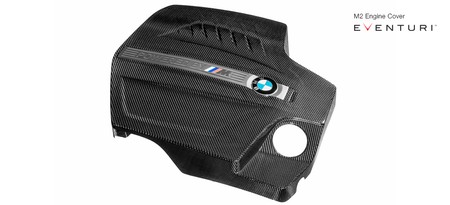 Osłona silnika Eventuri BMW F87 M2 czarny Carbon