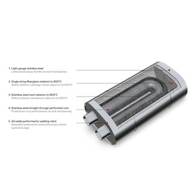 Sportowy Tłumik Przelotowy E010 Eliptyczny – Bez Przetłoczenia, Uniwersalny, Stal Kwasoodporna T304