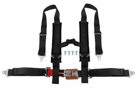 Racing harness 4-point 2" black – DTM